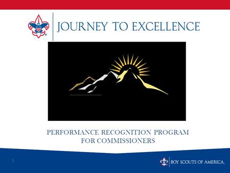 1 PERFORMANCE RECOGNITION PROGRAM FOR COMMISSIONERS.