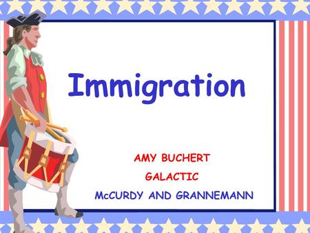 AMY BUCHERT GALACTIC McCURDY AND GRANNEMANN Immigration.