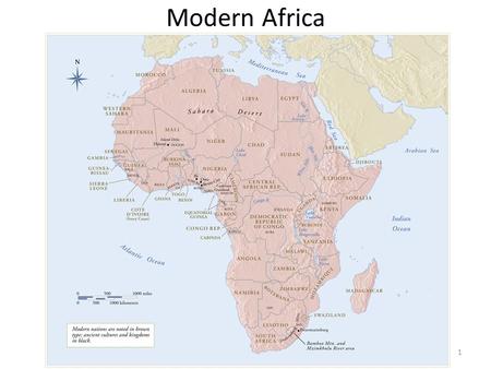 Modern Africa.