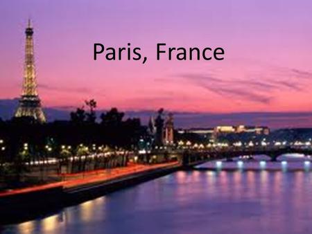 Paris, France. Getting There Delta Air lines, 18 hours 20 minutes total travel time, $2339.20. Departure time: 1:00pm, arrival time: 12:20pm. Stop in.