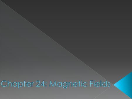  Properties of Magnets › Magnetic poles  Polarized - the quality of having two opposite magnetic poles, one south seeking and one north seeking.  Magnets.