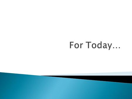  Starting next Monday, you will deliver the speeches we have been working on for the past quarter  Look at my Wiki to see how you will be graded… 