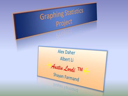 Graphing Statistics Project