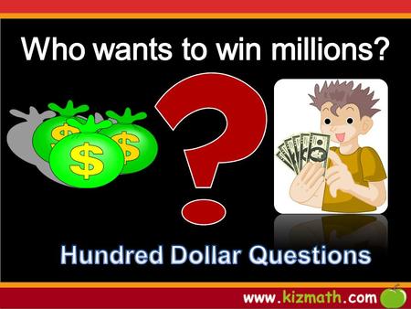 $100 $200 $300 $400 $100 $200 $300 $400 $300 $200 $100 Adding doublesAdd 3 numbersAdd 1 to 2 digit numbers Ways to makes numbers Add & find missing.