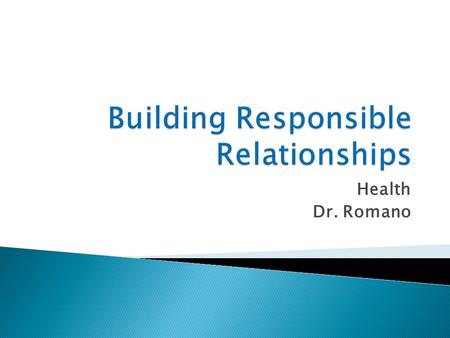 Health Dr. Romano.  What is the first thing that attracts you to someone?