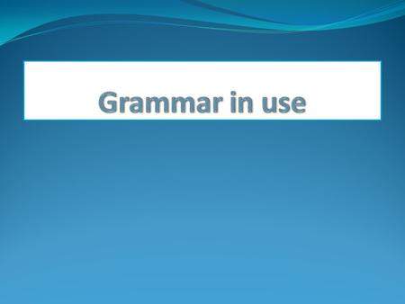 What is modals of obligation Where can you use them?