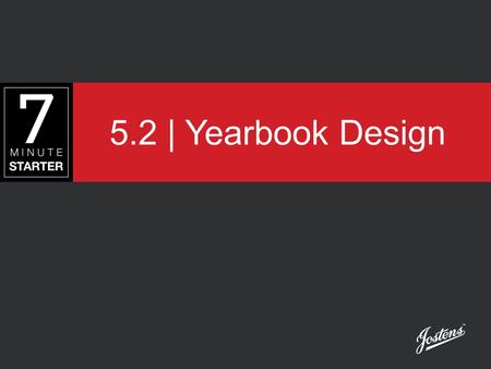 5.2 | Yearbook Design.