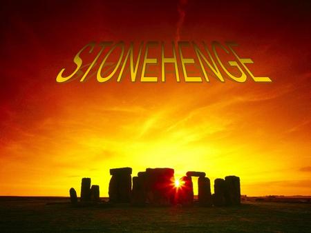 STONEHENGE.