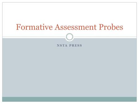 NSTA PRESS Formative Assessment Probes. Is it Living? From the list below, write down the things that you think are considered “living”. treerockfireboywindrabbitcloud.