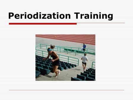 Periodization Training