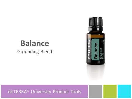 dōTERRA® University Product Tools