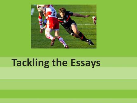  Read the question carefully. That will allow you to…  Get into the documents to look for categories to form your thesis  Draft your thesis and note.