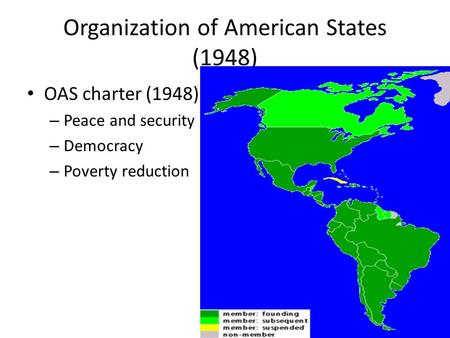 Organization of American States (1948)