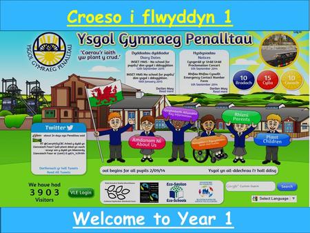 Croeso i flwyddyn 1 Welcome to Year 1 Croeso Miss. Nia Landers Athrawes Ddosbarth (Class Teacher) Miss Cowles a Miss Griffiths Cynorthwy-wyr dosbarth.