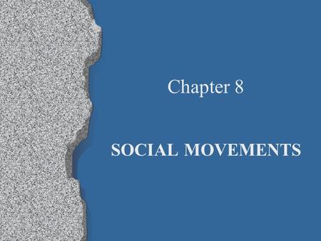 Chapter 8 SOCIAL MOVEMENTS. Women Win the Right to Vote The actions of Angelina Grimké illustrate the struggle for women’s rights. –The first woman to.