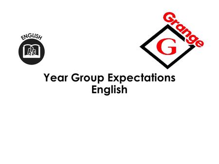 Year Group Expectations English