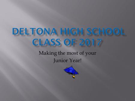 Making the most of your Junior Year!. Walk-in Appointments Students can see me without an appointment before school, during lunch or after school. Scheduled.