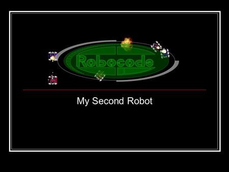 My Second Robot. Anatomy of a Robot A robot consists of 3 independently moving parts: Vehicle - determines the direction in which the robot will move.