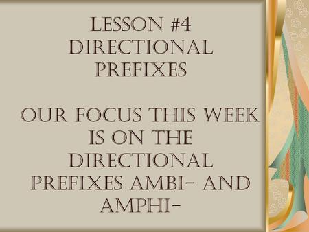 Ambi- is a Latin prefix  Amphi- is a Greek prefix  they both mean “around, on both sides”