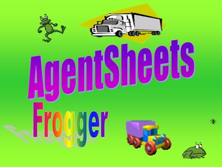 Agents  Objects 1.) Depictions Appearances 2.) Behaviors Ways of acting.