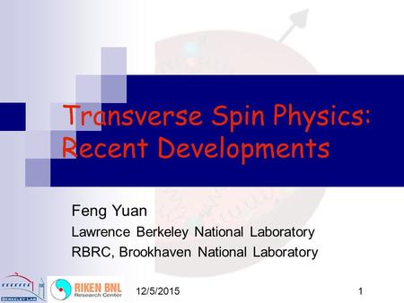 Transverse Spin Physics: Recent Developments