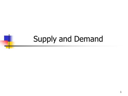 1 Supply and Demand. 2 The Laws of Supply and Demand When people's actions are based on self- interest, people respond to incentives:self- interest When.