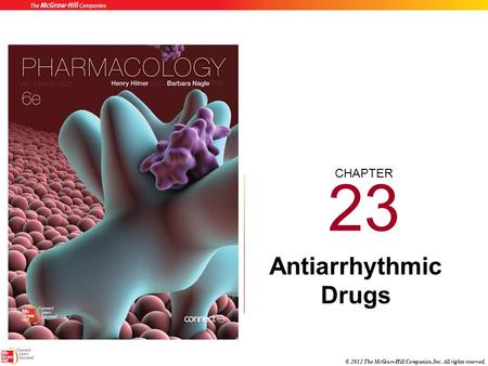 23 Antiarrhythmic Drugs.