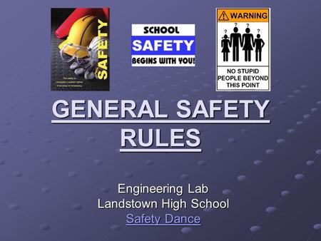 Engineering Lab Landstown High School Safety Dance