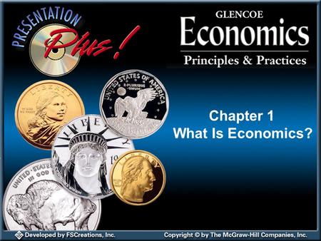 Chapter 1 What Is Economics?