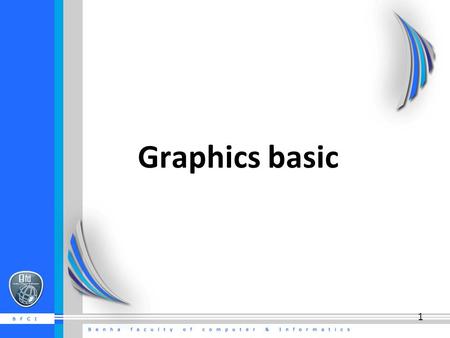 Graphics basic 1. 2 Objectives Understand Java coordinate systems. Draw things using the methods in the Graphics class. Override the paintComponent method.