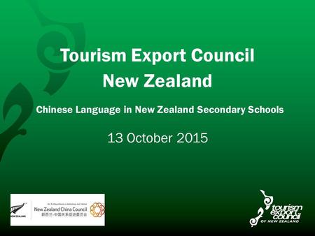 Tourism Export Council New Zealand