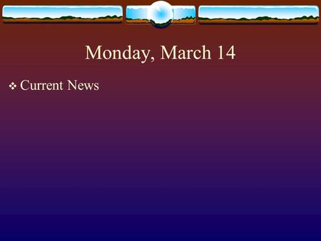 Monday, March 14  Current News. Chapter 6 Market Research Estimating Market Potential & Forecasting Sales.