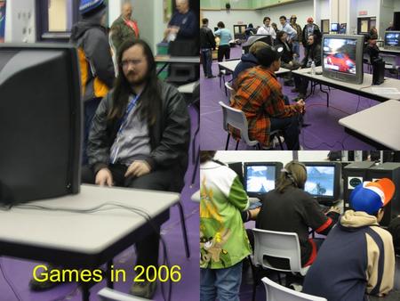 Games in 2006. Games (and play) and science communication What we can learn from games and how we might even use games to communicate science.