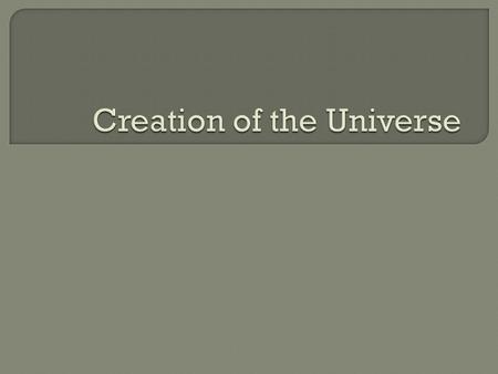 THEISMATHEISM  Intelligent Design by a higher power  Random Chance- the universe created itself.