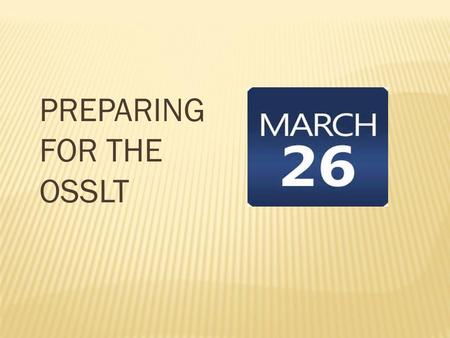 PREPARING FOR THE OSSLT.  What is the difference between writing a story and writing a News Report?  What makes the News Report so unique?