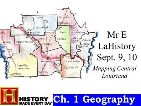 Mapping Central Louisiana