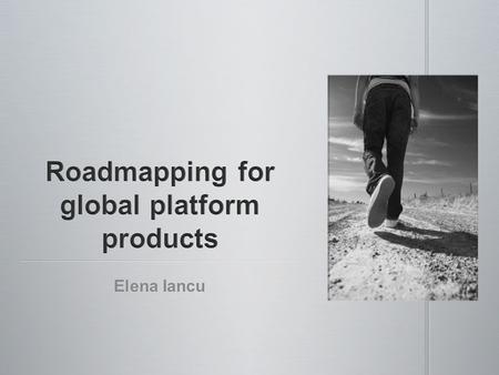 Elena Iancu. … describe future targets and the means to achieve them … describe future targets and the means to achieve them … facilitate collaboration,