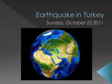  This was the most powerful earthquake in more than a decade.  The U.S. Geological Survery reports a magnitude of 7.2 for the quake.  CNN reports that.