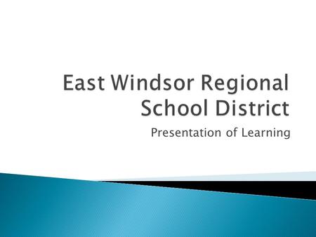 Presentation of Learning. Phase II Year One  Former members of PLC leadership team conducted a district survey on MyLearningPlan questioning teachers.