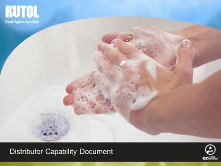 1 Distributor Capability Document. 2 Who We Are  Established in 1912, Kutol is a leading manufacturer of commercial hand hygiene products and systems.