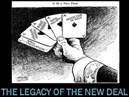 Wrapping it up PLEASE know that there were DOZENS of “New Deal” programs created by FDR to help combat the Depression. There was the: CCC, CWA, FERA,