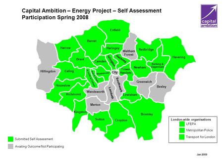 Hillingdon Harrow Ealing Brent Hounslow Barnet Enfield Haringey Waltham Forest Richmond Kingston Wandsworth Merton Sutton Croydon Bromley Lewisham Lambeth.