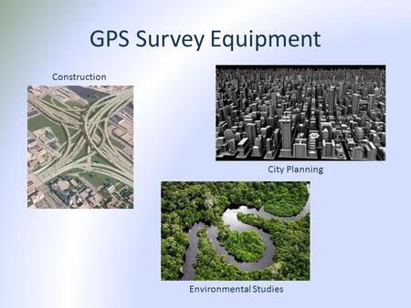 GPS Survey Equipment City Planning Construction Environmental Studies.