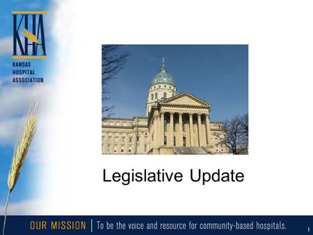 1 Legislative Update. 2 National Health Reform Update Senate HELP Bill –Detail missing Senate Finance –Three options papers set the stage –OMB scores.