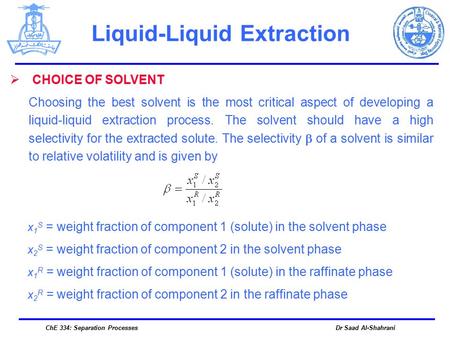 Liquid-Liquid Extraction