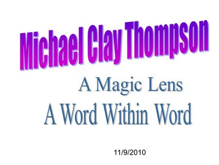 11/9/2010. Parts of Speech: Noun Verb Preposition Adjective Adverb Interjection Conjunction Pronoun Parts of Sentence: Subject Predicate Direct Object.