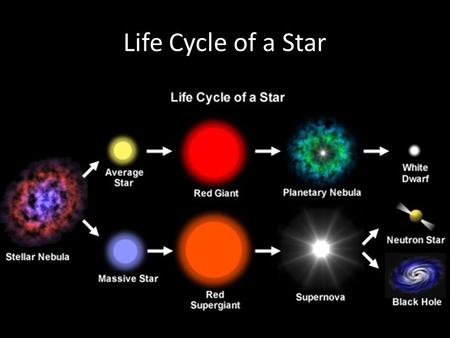 Life Cycle of a Star.