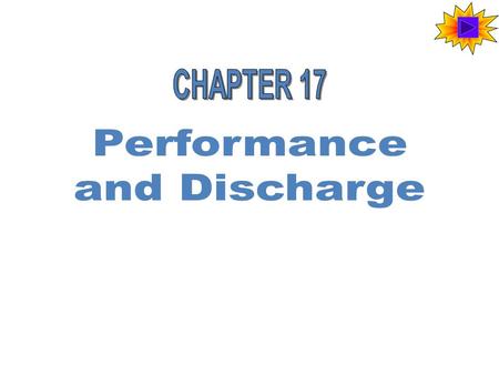 Discharge A party is discharged when she has no more duties under a contract. Most contracts are discharged by full performance. Sometimes the parties.