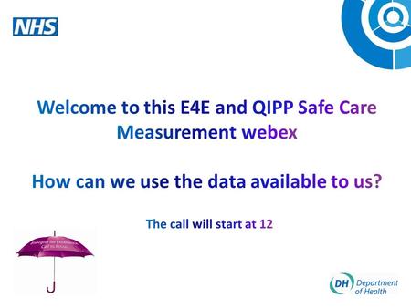 Did you know that every year in England there are… 50,552 patients with pressure ulcers (category III&IV) like these 13,945 patient falls (with harm)