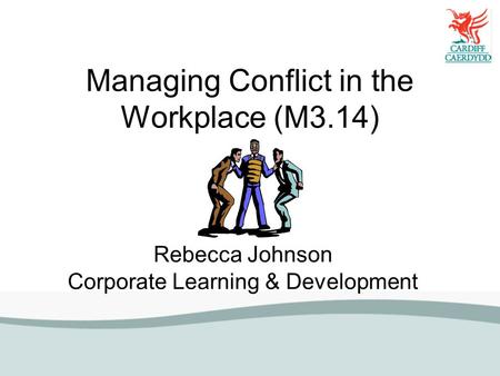 Managing Conflict in the Workplace (M3.14)